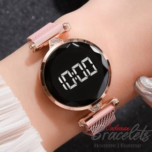Montre numérique de luxe